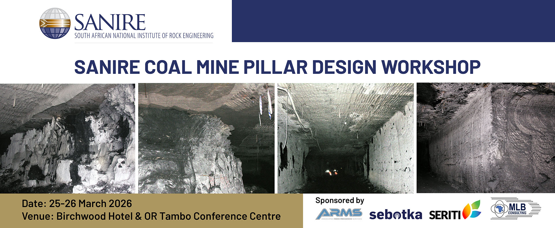SANIRE Coal Mine Pillar Design Workshop Banner V2 20260128