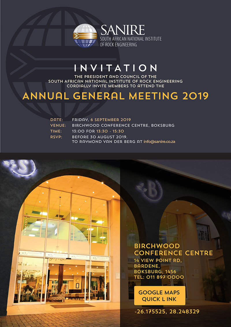 SANIRE AGM 2019